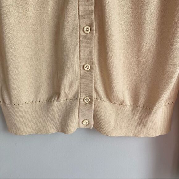 Kate Spade Floral Cluster Jewel Embellished Cardigan Sweater - Picture 4 of 9